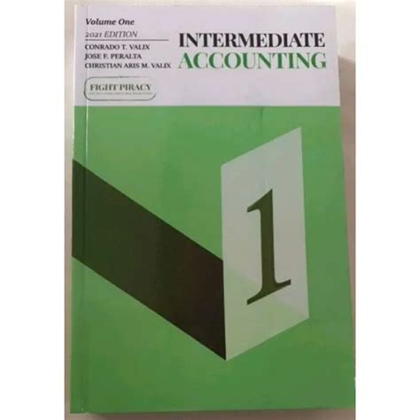 Intermediate Accounting Vol1 2021 Edby Valix Lazada Ph