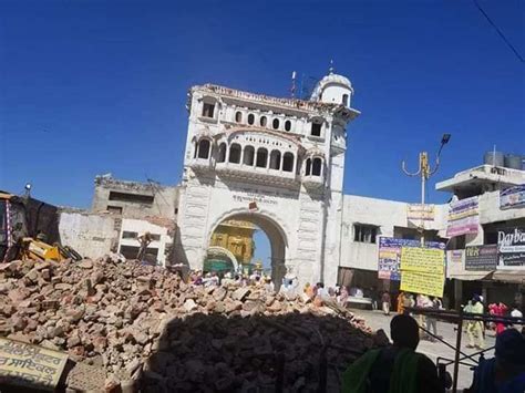 Sikhs Aghast With Tearing Down Of Historic Sikh Site In Name Of Kar Seva