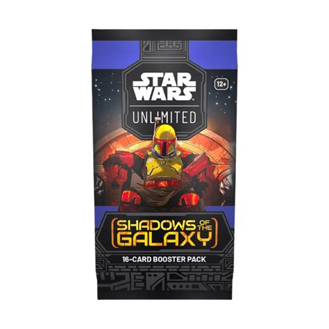 Shadows Of The Galaxy Booster Pack Star Wars Unlimited Eng