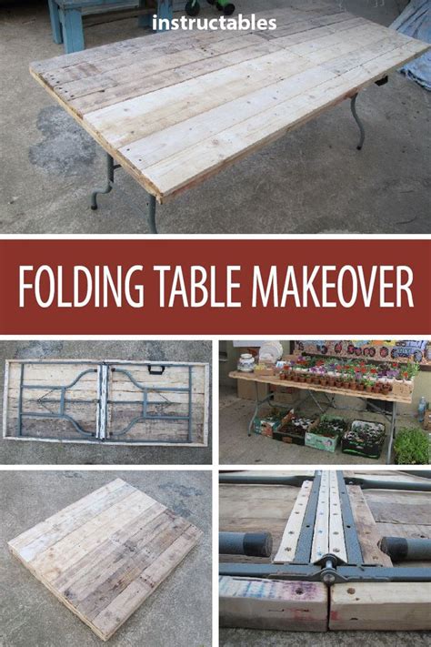 Pallet Folding Table Folding Table Diy Pallet Diy Wood Pallet Projects