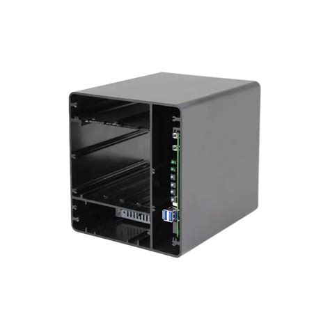 Hot Swap 4 Bay Best NAS Case NAS Server Case Home NAS Case Aluminum Profile Nas Case