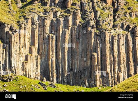 Georgia mountains natural stone pillars formation attraction landscape Stock Photo - Alamy