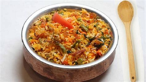 Vegetable Biryani Recipe Video Indian Vegetarian Recipes By Bhavna