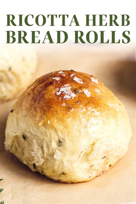 Ricotta Herb Bread Rolls Handle The Heat