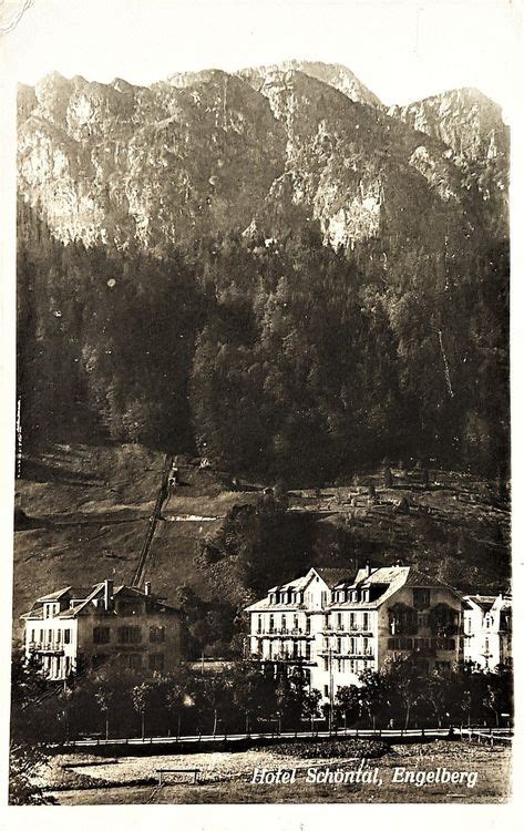 Engelberg Hotel Schöntal 1921 Kaufen auf Ricardo