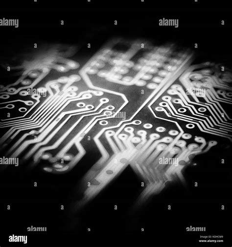 Computer Circuit Board Close Up Stock Photo Alamy