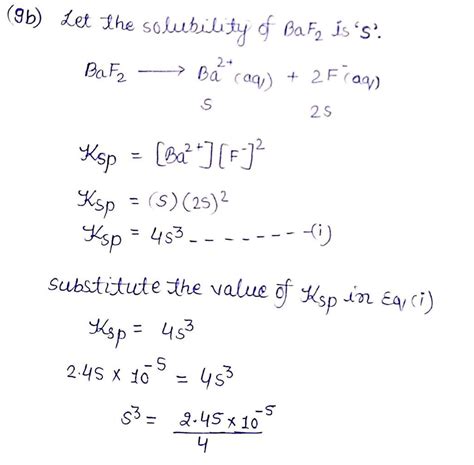 Answered The Ksp Of Barium Fluoride Baf Is Bartleby