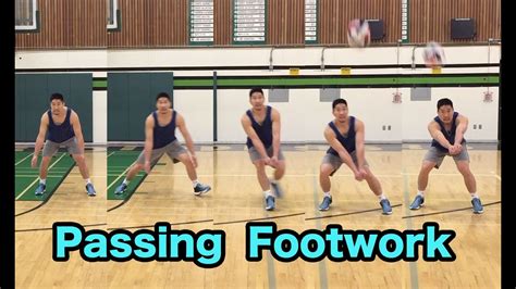 Passing Footwork How To Pass A Volleyball Tutorial Part 56 Youtube