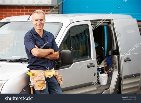 Electrician Logo Van