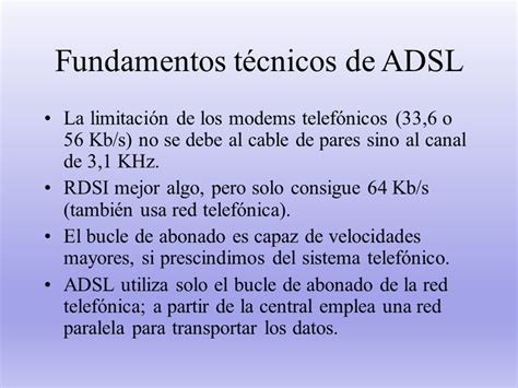 Adsl Asymmetric Digital Subscriber Line