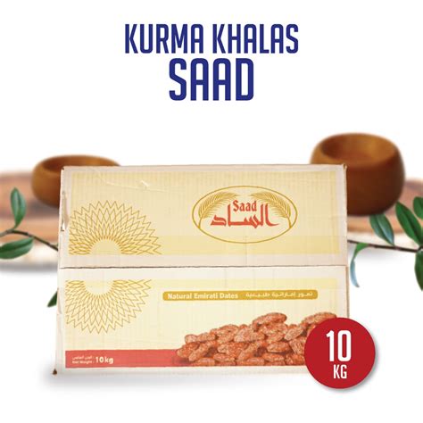 Jual Kurma Khalas Saad 10 Kg Kurma Khalas 10 Kg Kurma Saad10 Kg