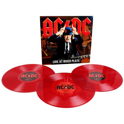 Ac Dc Live At River Plate Limited Edition Red Vinyl Lps Jpc