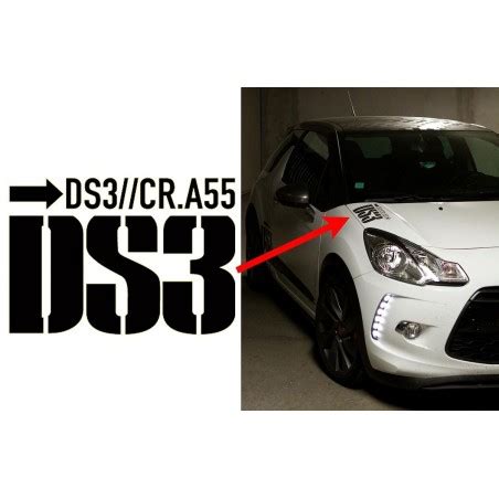 Sticker De Capot DS3