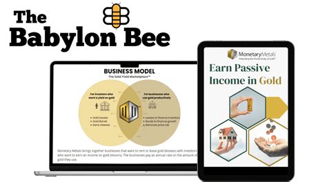 Earn Interest On Gold With The Babylon Bee Monetary Metals