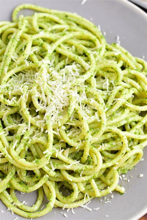 Pesto Pasta Bright And Easy Pasta Recipe With Homemade Pesto