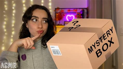 ASMR FRANÇAIS UNBOXING D UNE BOÎTE MYSTÉRE DE TRIGGERS on