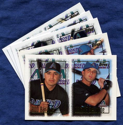 1997 Topps Arizona Diamondbacks Baseball Card Team Set