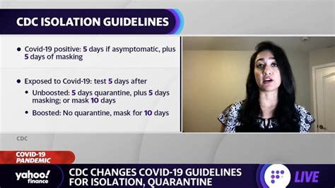 CDC Changes COVID 19 Quarantine Isolation Guidelines