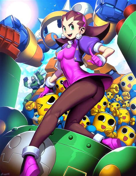 Mega Man Legends Tron Bonne By Https Deviantart Genzoman On