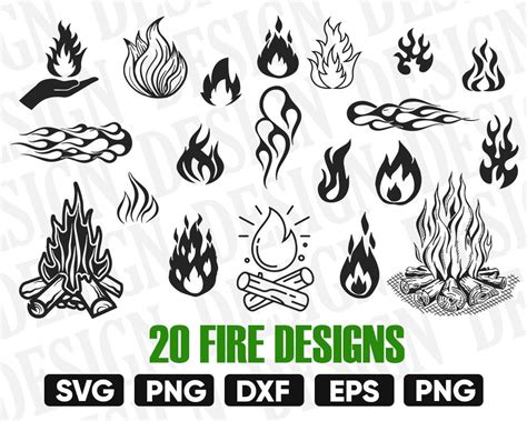 FLAME SVG, Fire SVG, Flame Clipart, Fire Vector, Flame Vector, Fire ...