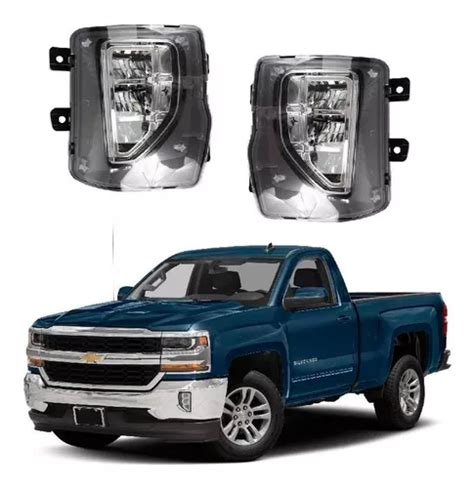 Par Faros Led Niebla Silverado Chevrolet