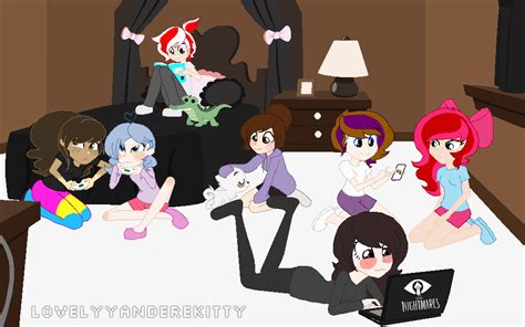 Sleepover Sleepover By Yanderekittybean On Deviantart