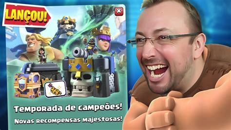 LanÇou A Nova Season 29 Do Clash Royale Youtube