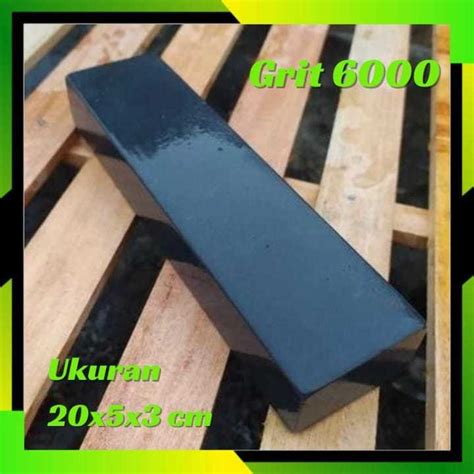 Jual Batu Asah Asahan Pisau Asli Alam Ukuran 20x5x3 Pengasah Pisau