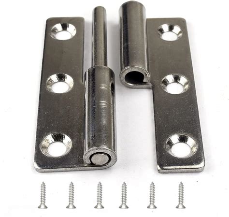 Pcs Lift Off Hinges Small Slip Joint Stainless Flag Hinge Lift Off