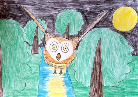 Детские рисунки, 7-12 лет, часть 1