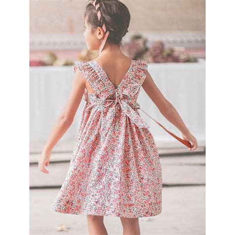 Robe De Cérémonie Amy En Liberty Taille 8 Ans10 Ans12 Ans5 Ans4