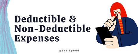 Deductible Dan Non Deductible Expenses