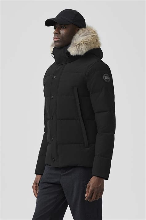 Men S Wyndham Parka Black Label Canada Goose NL