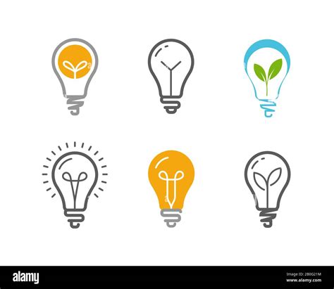 Light Bulb Logo Hi Res Stock Photography And Images Alamy