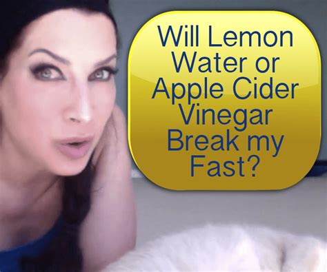 Will Lemon Water Break Your Fast Dr Sara Solomon