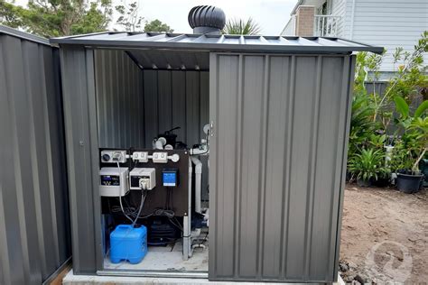 New Look Shed City Pool Pump Cover