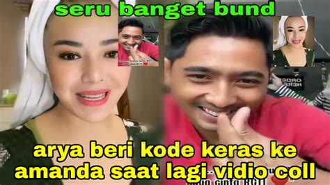 Heboh Bun Saat Arya Lagi Vidio Collan Sama Amanda Arya Saloka Beri Kode