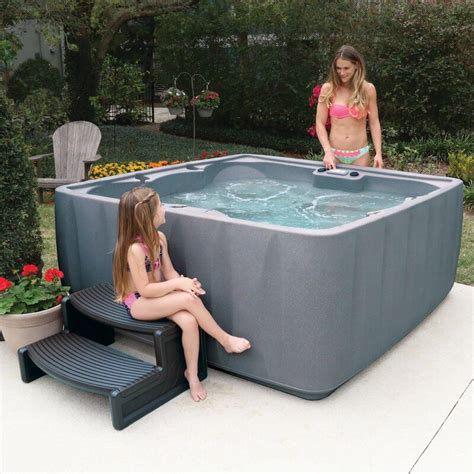 Discover Person Jet Plug Play Hot Tub With Ozonator Powered By Jacuzzi Pumps Hot Tub