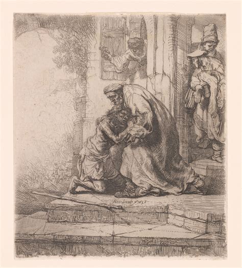 Return Of The Prodigal Son Rembrandt Van Rijn