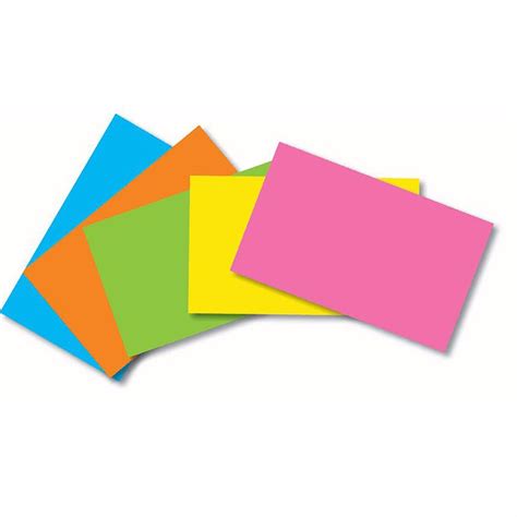 Index Cards 3x5 Blank 100 Ct Brite