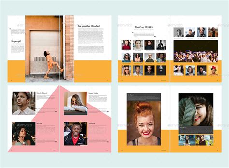 Yearbook Templates Indesign