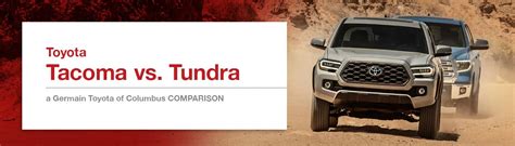 Tacoma vs Tundra | Compare 2020 Models MPG, Price, Towing, Cabin Space