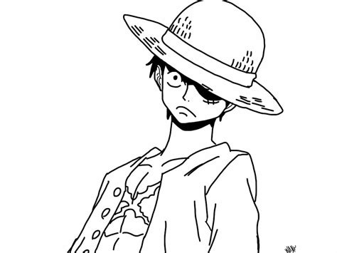 One Piece Luffy Coloring Pages Coloring Pages