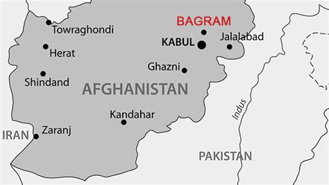 Bagram Air Base Afghanistan Map