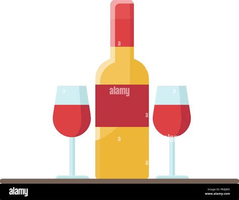 Wine Glass Bottle Logo Design Background Stock Vector Image And Art Alamy