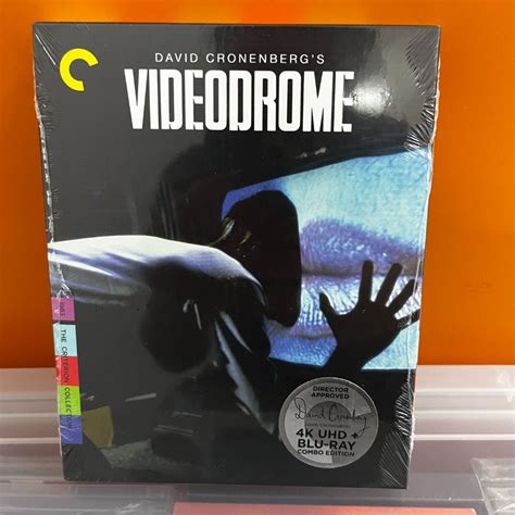 Videodrome 4K Blu ray Criterion 興趣及遊戲 音樂樂器 配件 音樂與媒體 CD 及 DVD