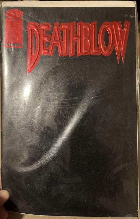 Deathblow 1 Graphic Comic Book Jim Lee May 1993 Red Foil Logo Storm