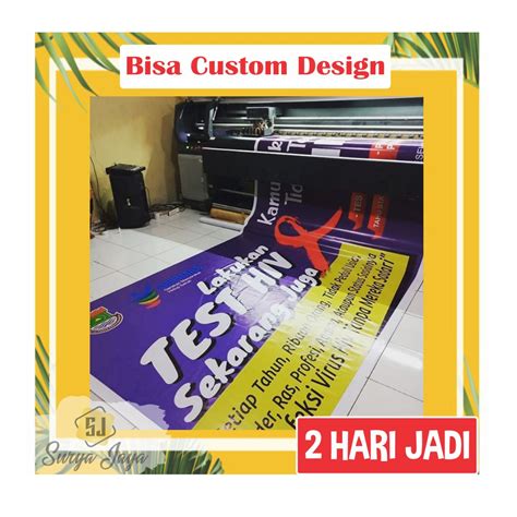 Jual Free Design Cetak Spanduk Banner Backdrop Backround Shopee