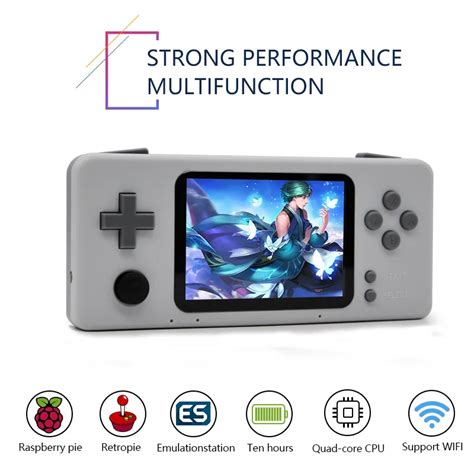 Portable Video Game Console Retro Cm3 Mini Raspberry Pi Handheld Game