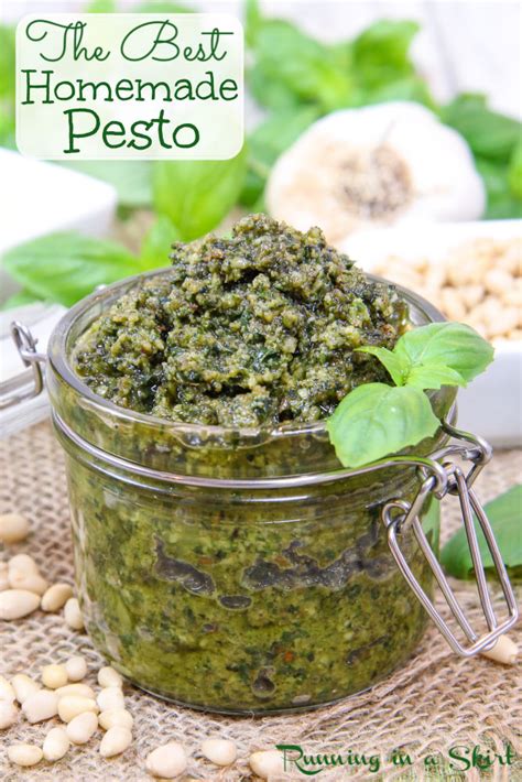 7 Perfect Homemade Pesto Recipes Running In A Skirt